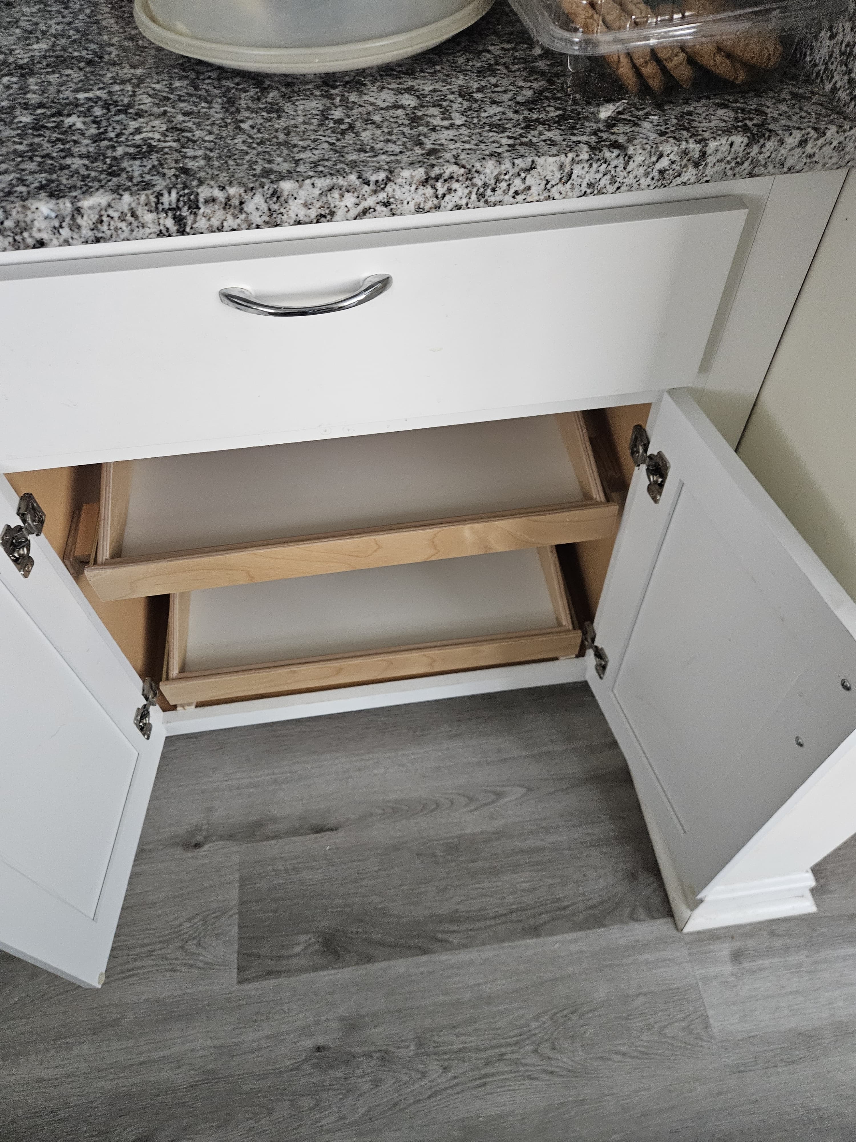Project Enhanced Kitchen Storage with Custom Pull-Out Shelves image