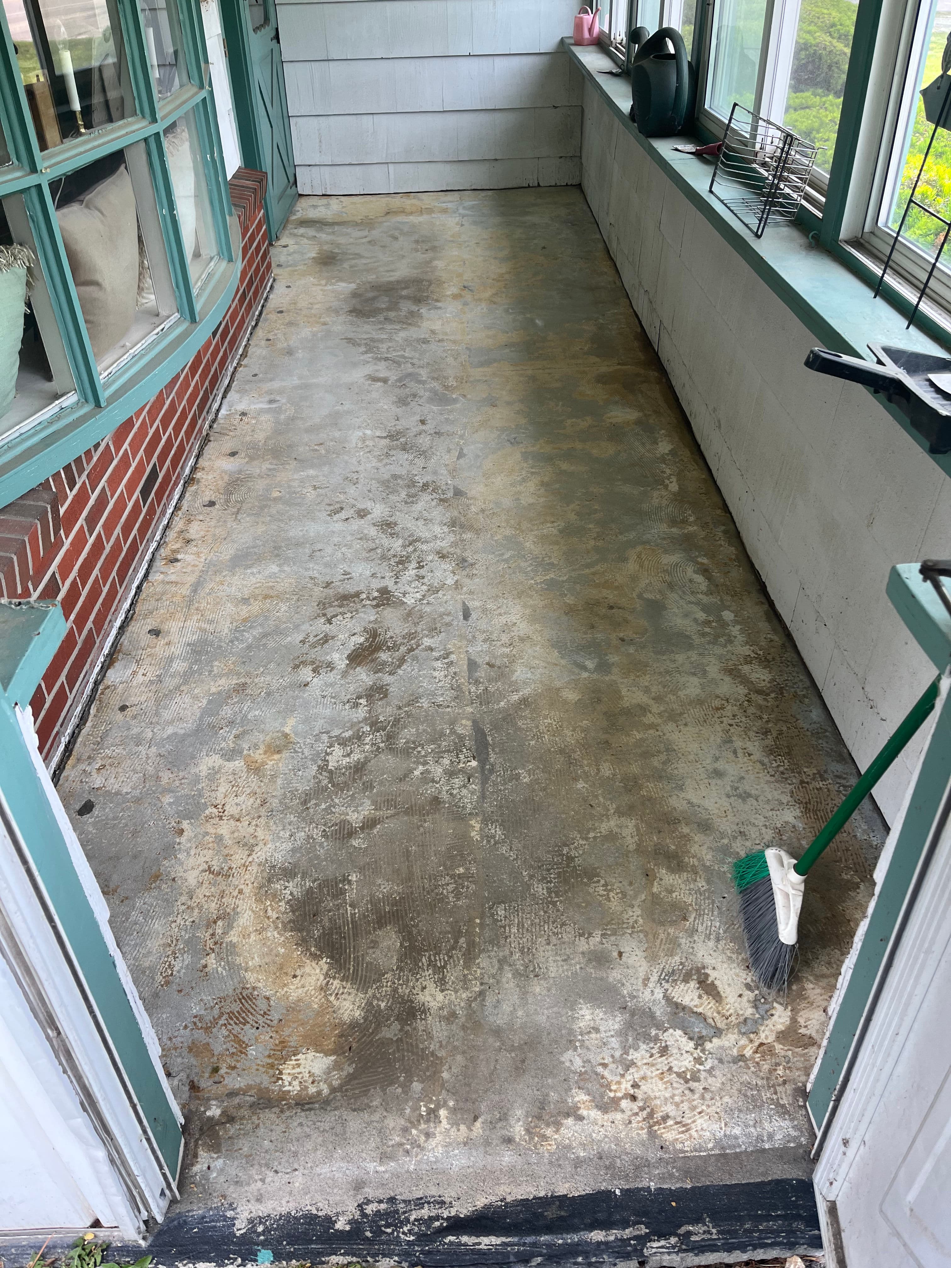 Project Porch Makeover with Luxury Laminate Flooring Installation image