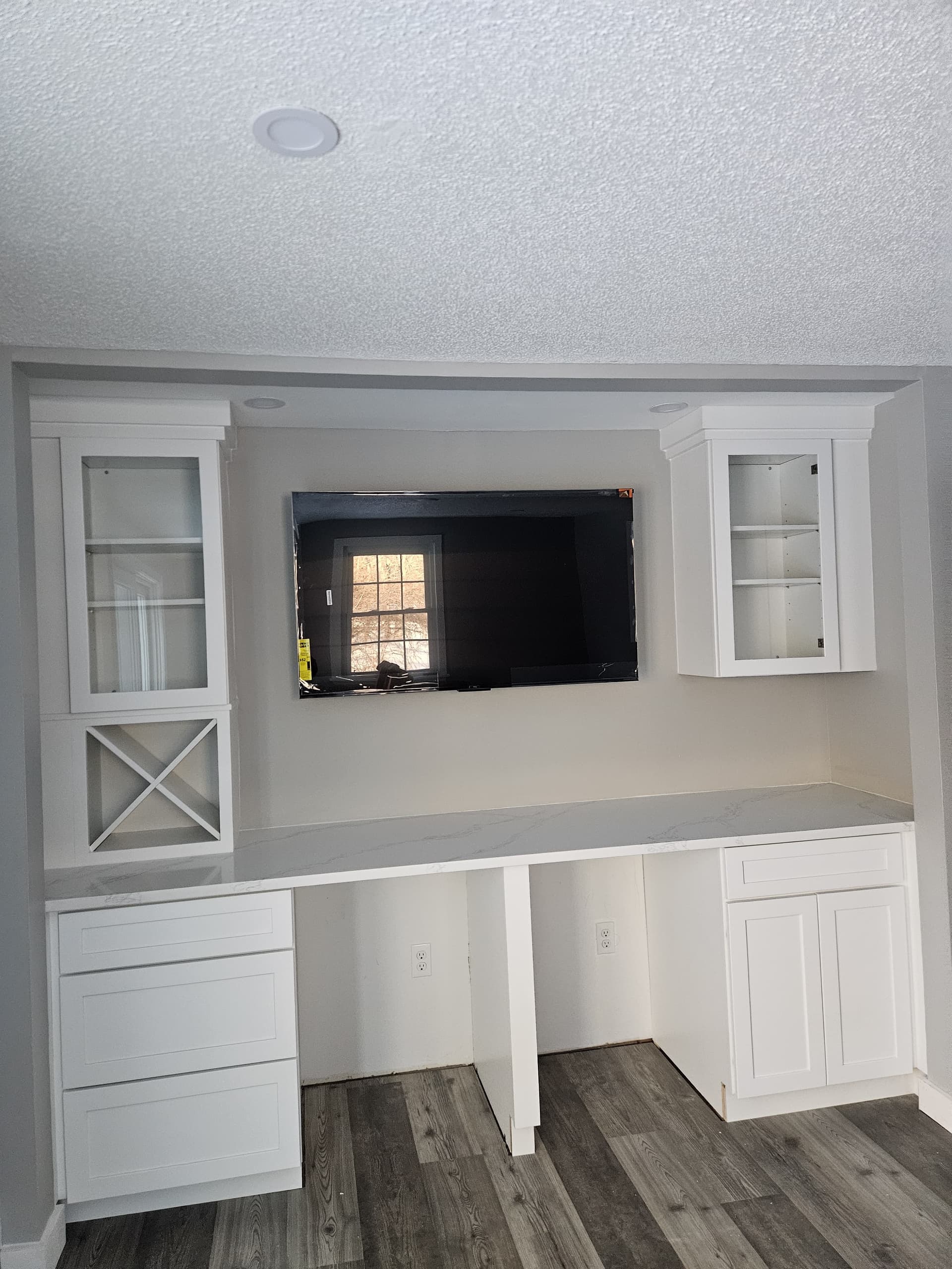 Stylish Built-In Entertainment Unit