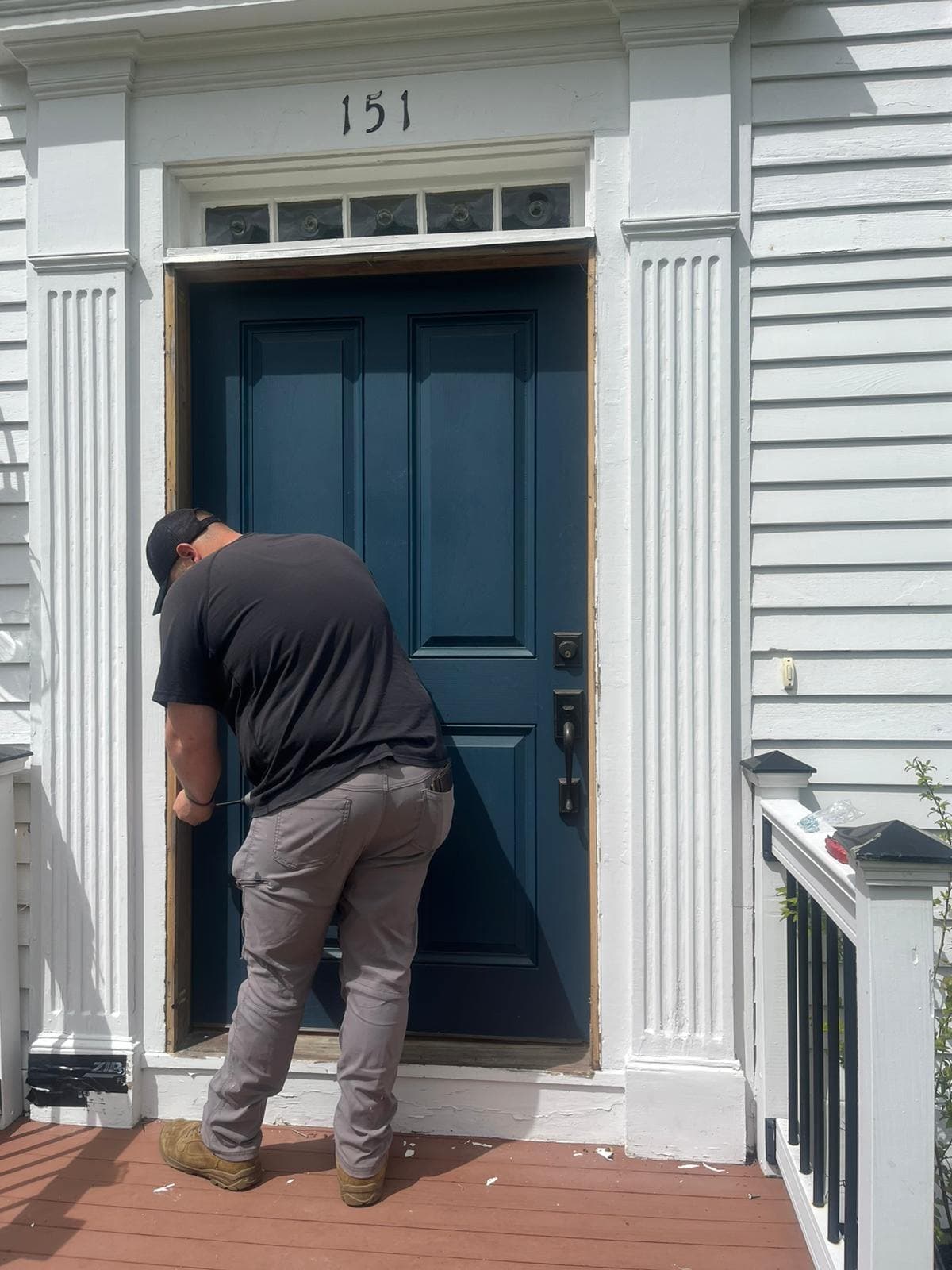Custom Storm Door Installation in [Location] image