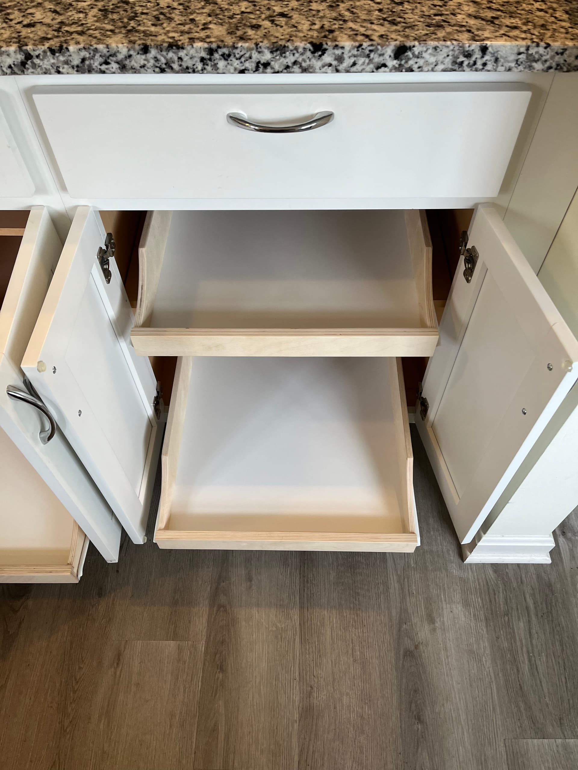 Gallery photos for Kitchen Transformation with Custom Pull-Out Drawers: Image #3