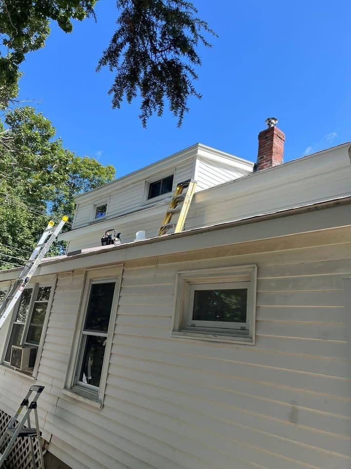 Gallery photos for Home Transformation with PVC Trim and Deck Installation: Image #1