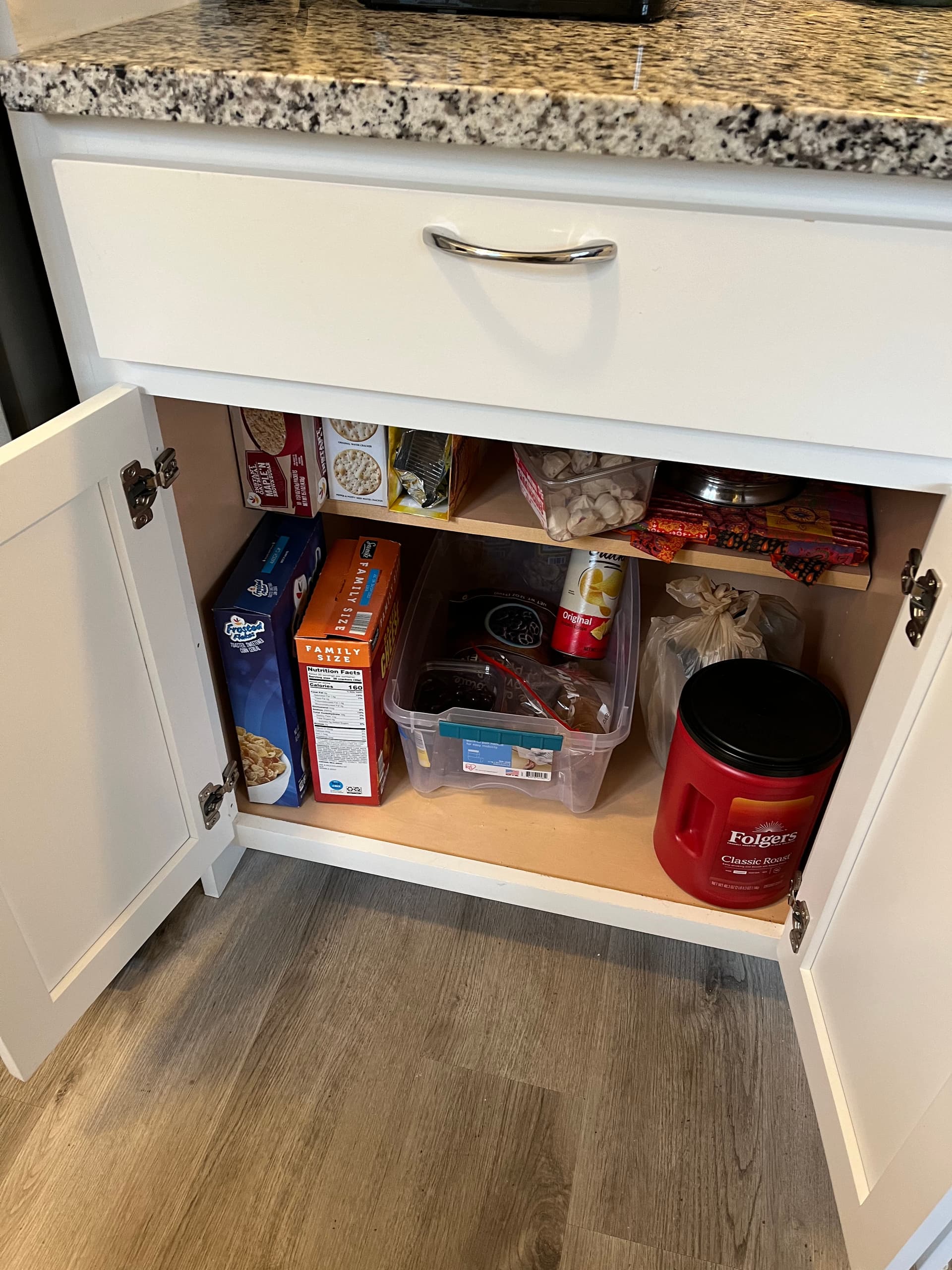 Kitchen Transformation with Custom Pull-Out Drawers image
